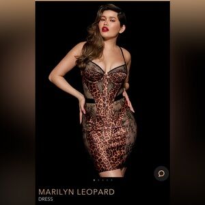 Honey Birdette Leopard Chemise